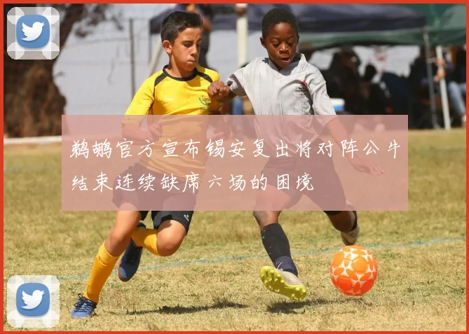 鹈鹕官方宣布锡安复出将对阵公牛结束连续缺席六场的困境