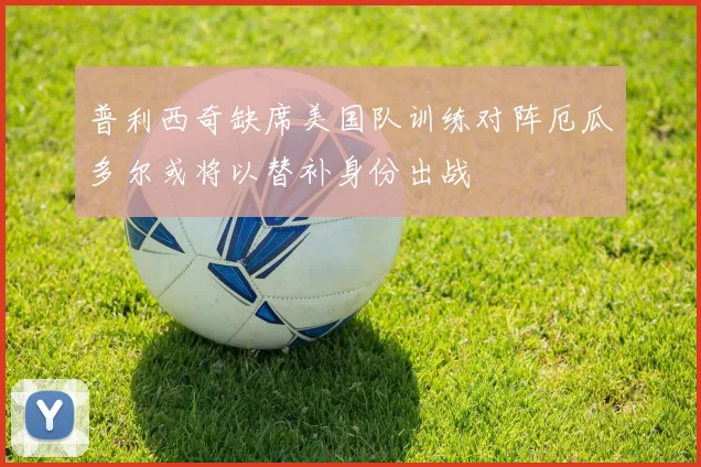 普利西奇缺席美国队训练对阵厄瓜多尔或将以替补身份出战
